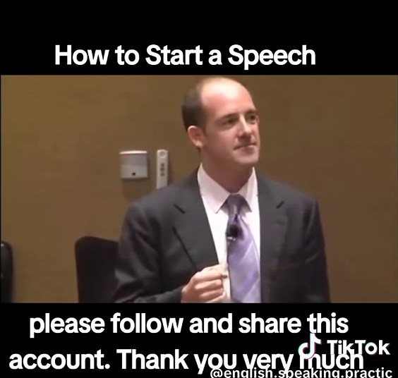 Effective Ways to Start a Speech