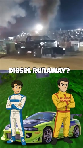 All about automobiles on Instagram: "diesel engine runaway is a dangerous situation where a diesel engine accelerates uncontrollably due to ingesting flammable vapors or gases through the air intake, using them as fuel. . . . . #dieselrunaway #dieselengines #turbo #oilleak #allaboutautomotives"