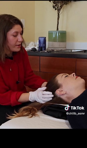 Scalp sensory exam #asmr#asmrsounds#asmrvideos#asmrtiktoks#chilibasmr#relaxingvideos#sleep#asmrforyou#fyp#trending#viral#oddlysatisfying