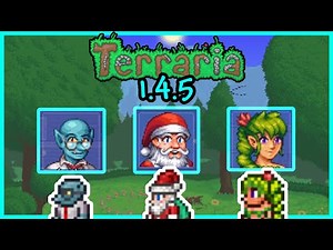 Terraria 1.4.5 - All NPC Portraits