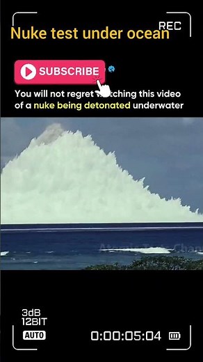 "Underwater Atomic Blast! 🌊💥 The Most Powerful Explosion Ever Captured"