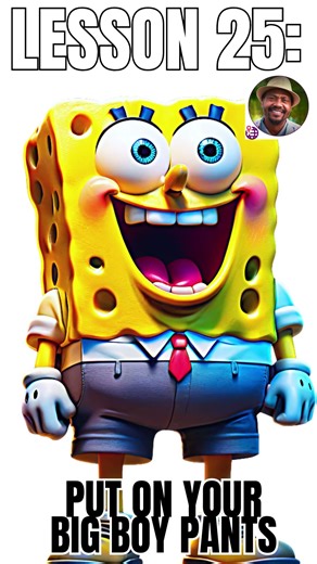 The moment SpongeBob stopped being afraid #transformation #shorts #mindset