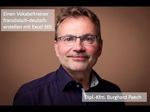 Einen eigenen Vokabeltrainer mit Excel 365 erstellen - eine Sverweis-Schulung und Viele mehr....