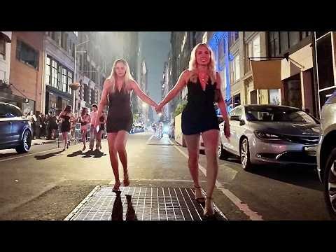 Nightlife Vibes in Flatiron & Hudson Yards | NYC After Midnight 2026