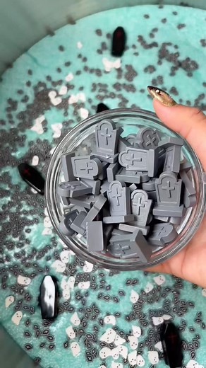CornWithSlime on Instagram: "HAUNTED MANSION ⚰️ asmr only NEW TEXTURE NEW SLIME!!! Nano floam slime 😍 Scented like a victorian halloween (smells woody & warm) Dropping in Friday’s restock! 🎃 Next Restock: FRIDAY 10/06 at 4pm pst 🛍 Shop slimes at Cornwithslime.com"