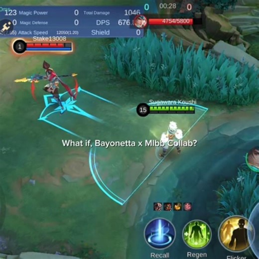 What if Bayonetta x MLBB? #VonkML #MLBB #MLBBGoldenMonth #MLBBCreator