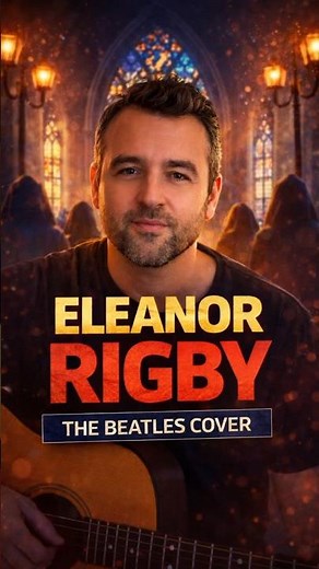 “All the lonely people…” | Eleanor Rigby #EleanorRigby #TheBeatlesCover #ClassicSongs #Acoustic