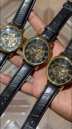 🔥 Premium Skeleton Automatic Watch – New Arrival 🔥 Elegant gold-tone body with a full open-mechanism skeleton design and luxury leather strap. Gives a premium classy look for any outfit. ✅ Automatic Movement (No battery needed) ✅ Transparent Skeleton Dial ✅ Premium Leather Strap ✅ Luxury Design – Best for gifts Inbox to order 📩 Limited stock available! #srilanka#watch#automatic#goldtime#kurunegala