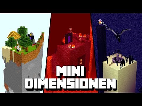 Minidimensionen | Minecraft Abenteuermap | LarsLP