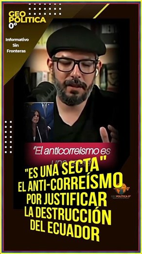 Anti-Correismo is a CULT, created to destroy Ecuador