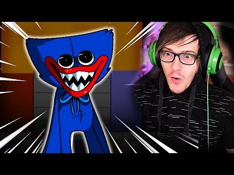 Huggy Wuggy in Friday night funkin sends shivers down my spine