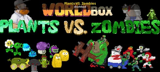 Plants VS. Zombies Mod for WorldBox | WorldBox Mods