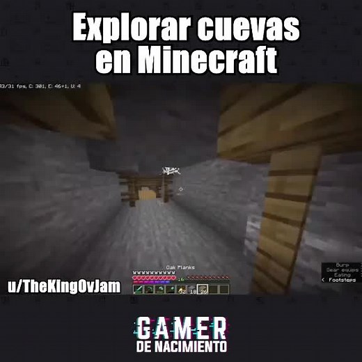 un dia normal en Minecraft #minecraft #minecrafthacks #minecraftbuilding #uninstante #minecraftmemes #tiktokgaming #gamerdenacimiento #fyp #foryou