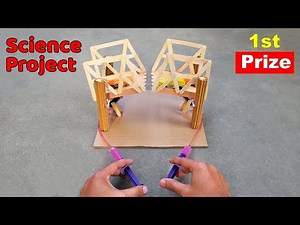Hydraulic Bridge working model | Science exhibition project working model for school