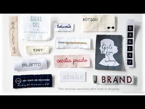 EVERY SINGLE ANTHROPOLOGIE TAG EVER | List of Anthro Clothing Brands for Thrifters and Shoppers