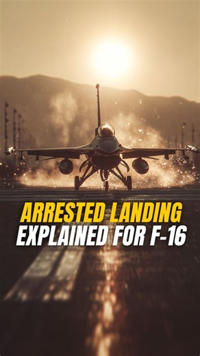 64K views · 2.1K reactions | An arrested landing uses a tail hook to catch a cable on the runway, stopping the F16 quickly in emergencies or brake malfunctions. It’s a sudden and forceful deceleration, so pilots secure their harnesses to stay safe during the rapid stop. #F16 #FighterPilot #Jets #Pilot | Shawn Walsh | Facebook