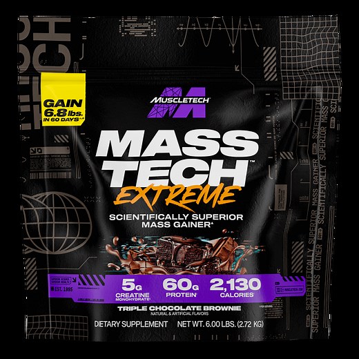 MuscleTech® Mass-Tech® Extreme | High-Calorie Mass Gainer