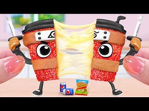 Omg Cappuccino Assassino 🥷 Want A Chicken Nugget Italian Brainrot Shaped 💕 Tina Mini Cooking