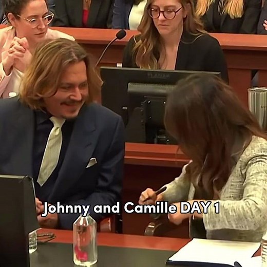 they are so cute #johnnydepp #johnnyandcamille #camillevasquez #camillevasandjohnny #johnnydeppisinnocent #justiceforjohnnydepp #johnnydepptrial #johhnydeppedit #viral #fypシ