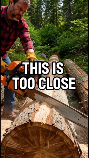 Extreme slopes + giant logs + no margin for error… logging isn’t for the faint-hearted. 🌲⚡