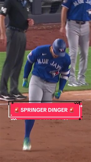 Hit No. 1,501 is a SPRINGER DINGER 💪 #MLB #BlueJays #BlueJays50 #GeorgeSpringer
