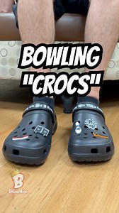 BOWLING “CROCS”! 😎 #Bowling #BrunsNick #Crocs #SportMode | BrunsNick