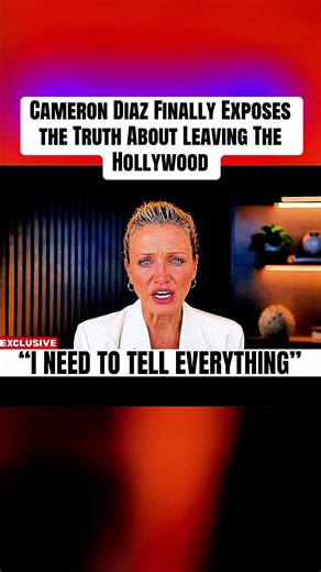 Cameron Diaz Finally Exposes the Truth About Leaving The Hollywood #camerondiaz #fyp #unitedstates #celebritynews
