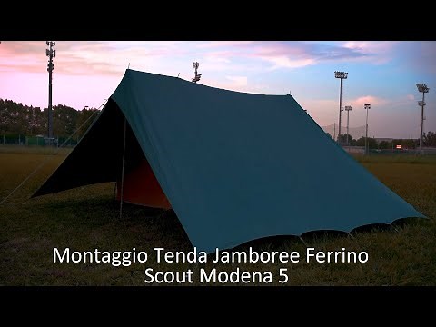 TUTORIAL Montaggio Tenda Jamboree Ferrino - SCOUT MODENA 5