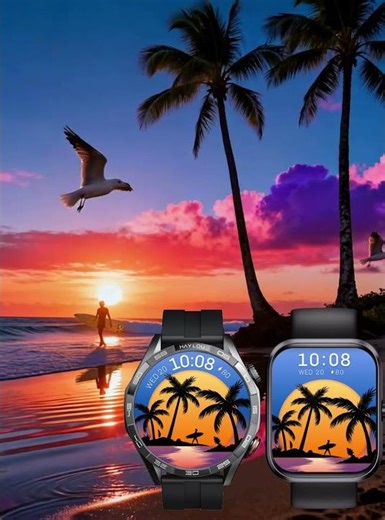 Feel the Tropics with Haylou 🌅⌚