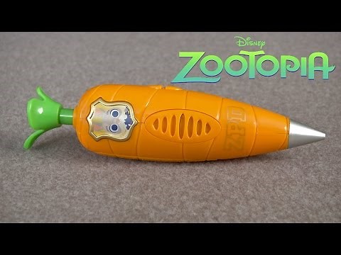 Disney Zootopia Carrot Recorder Pen from The Disney Store