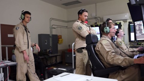 US Marines test drone technology in training