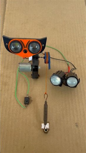 Powering Mini LED Projector Lights! 💡 #shorts #gadgets #mechanical #creativity