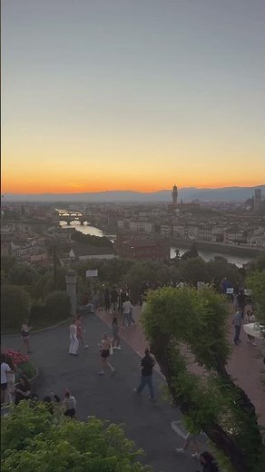 🌅Florence Sunset Magic| Arno River & Timeless Architecture 🇮🇹