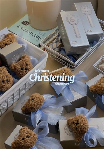 Creative Souvenirs for a Baby's Christening
