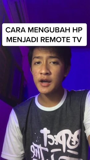 CARA MENGUBAH HP MENJADI REMOTE TV