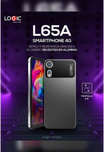 Diseño que impacta y resiste: el L65A une estilo y gran pantalla en un solo equipo. 🔹Logic, calidad al mejor precio! 👉 Descúbrelo en: https://www.logicmobility.com/es/smartphones/l65a/ #logicmobility #makessense #l65a #tecnologia #LATAM 📱🌐