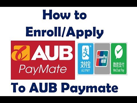 How to Enroll/Apply To AUB Paymate