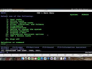 Coding in RPG (IBM i/AS400). Setting the control options in my RPG program.