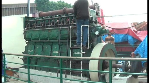 Which Dam Allen engine startup 🤯🤯💪 #video #engine #Halloween | Muskan sharma