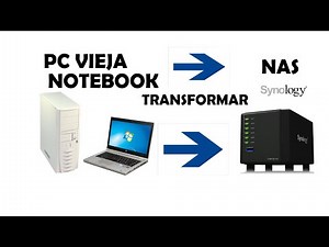 Convert your old PC to a Synology NAS.