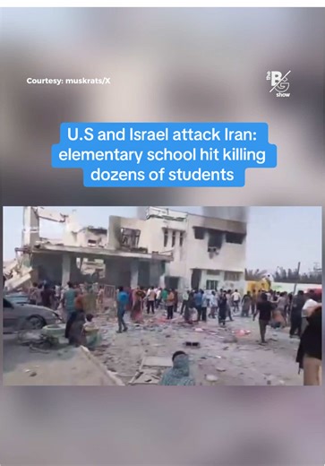A girls’ elementary school was hit after the U.S. and Israel launched an attack against Iran. According to reports dozens of students were killed.