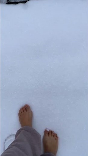 Barefoot in Snow | Barefoot Challenge