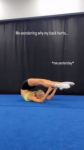 16K views · 619 reactions | Not being born a natural contortionist takes it's tole… but no regrets. I love being able to turn into a 泌 if need be.  | The Rybka Twins | Facebook