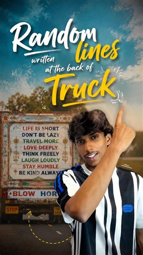 Random Lines Written At The Back Of Trucks 😂🚛 ⁠#shorts⁠ ⁠#youtubeshorts⁠ ⁠#truckshayari