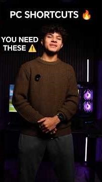 STOP SCROLLING 🚨 4 Windows Shortcuts You NEED