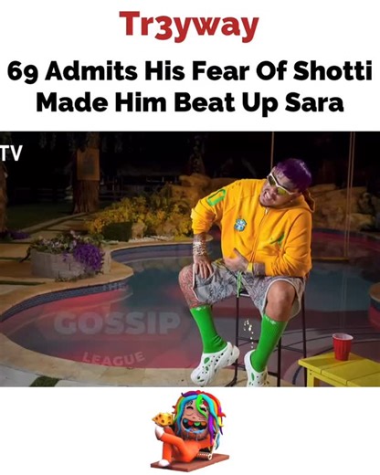 The Gossip League on Instagram: "Tekashi 6ix9ine attempts to explain and justify why he confronted his ex-gf Sara Molina for betrayal and not his friend/business partner "Shotti" Kifano 🎥👀"