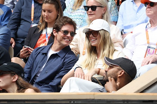 James Marsden Makes a Rare Appearance with His Girlfriend at the French Open