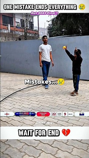 Always mistakes ends everything 😢💔|| cricket|| #shorts#ytshorts#shortsfeed#cricket#viralshort#viral