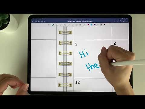 (UPDATED VERSION IN DESCRIPTION BELOW) How to use a Digital Planner in GoodNotes - Quick Start Guide