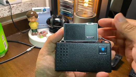 1967年来自索尼的震撼 ICR-100世界首台IC集成电路收音机 华仔二号出品